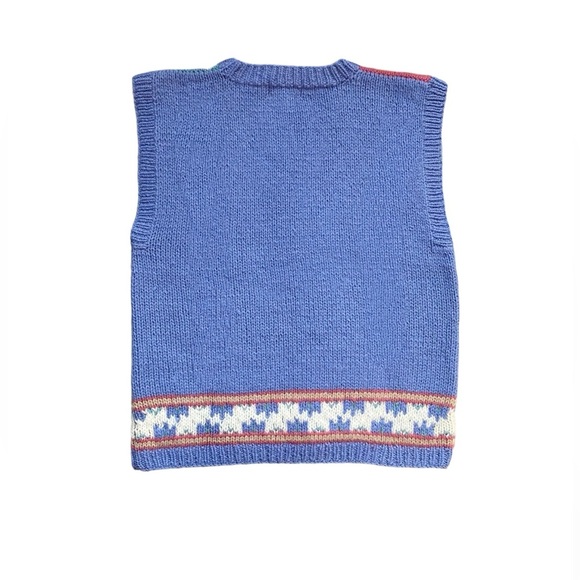 Vintage 80s/90s SKYR Sportwear Wool Sweater Vest - Picture 2 of 8